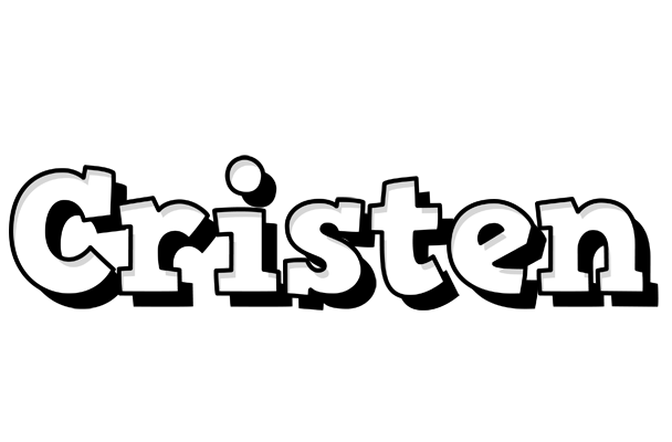 Cristen snowing logo
