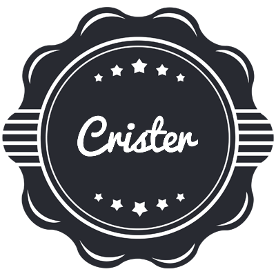 Crister badge logo