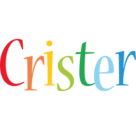 Crister birthday logo