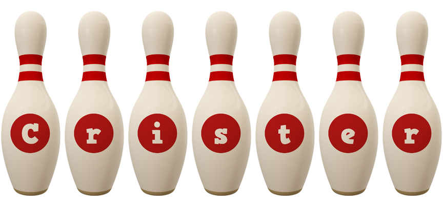 Crister bowling-pin logo