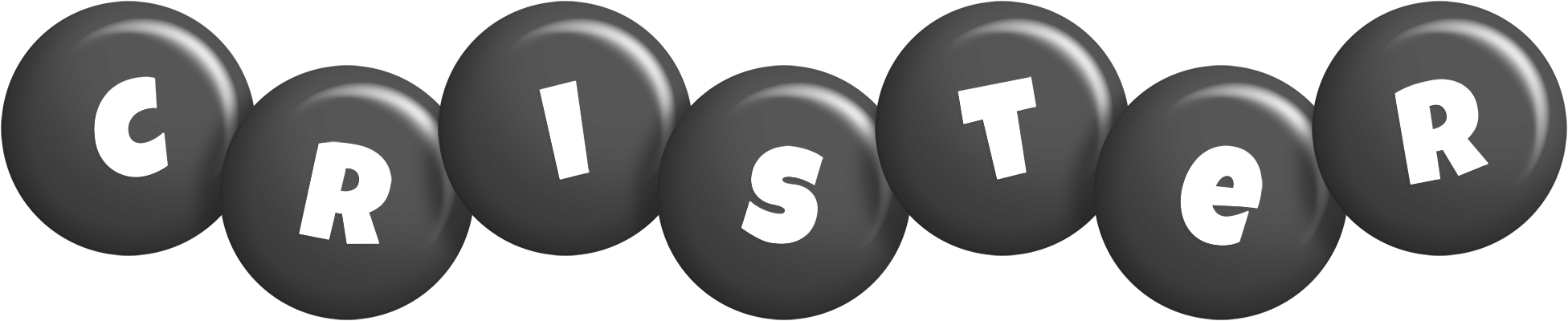 Crister candy-black logo