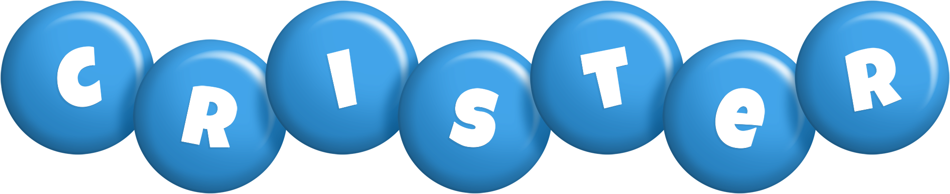 Crister candy-blue logo
