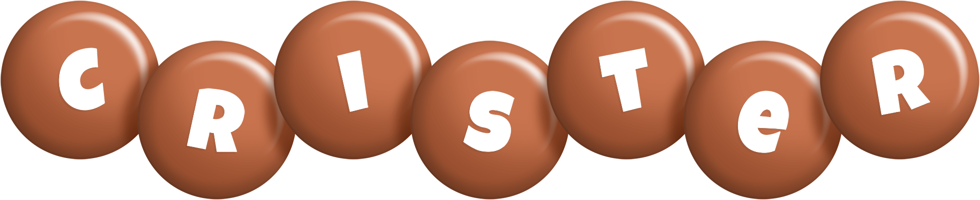 Crister candy-brown logo
