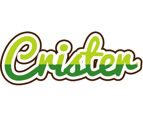 Crister golfing logo
