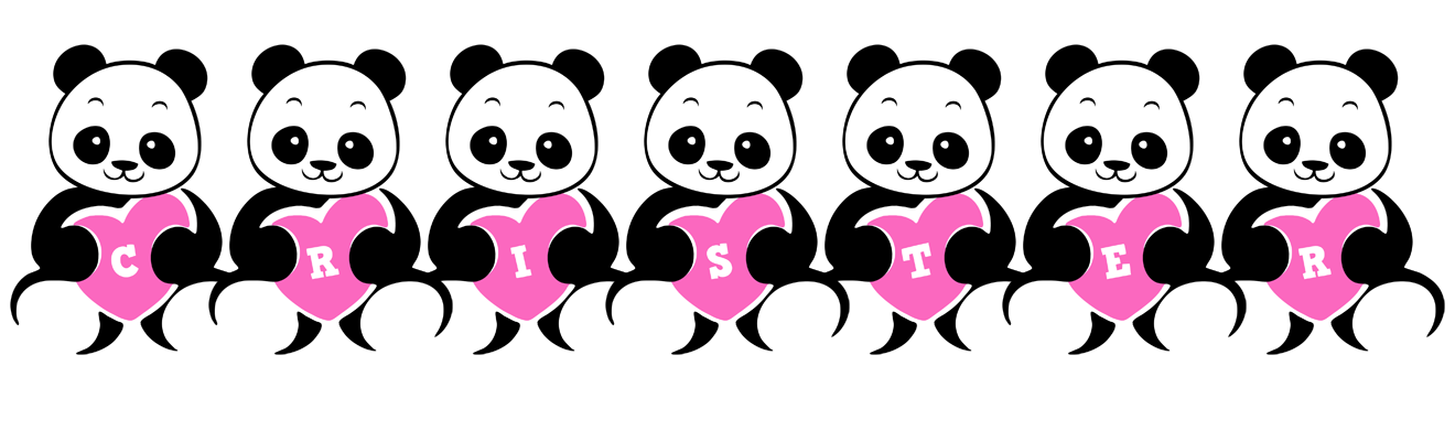 Crister love-panda logo