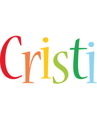 Cristi birthday logo