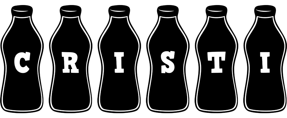 Cristi bottle logo