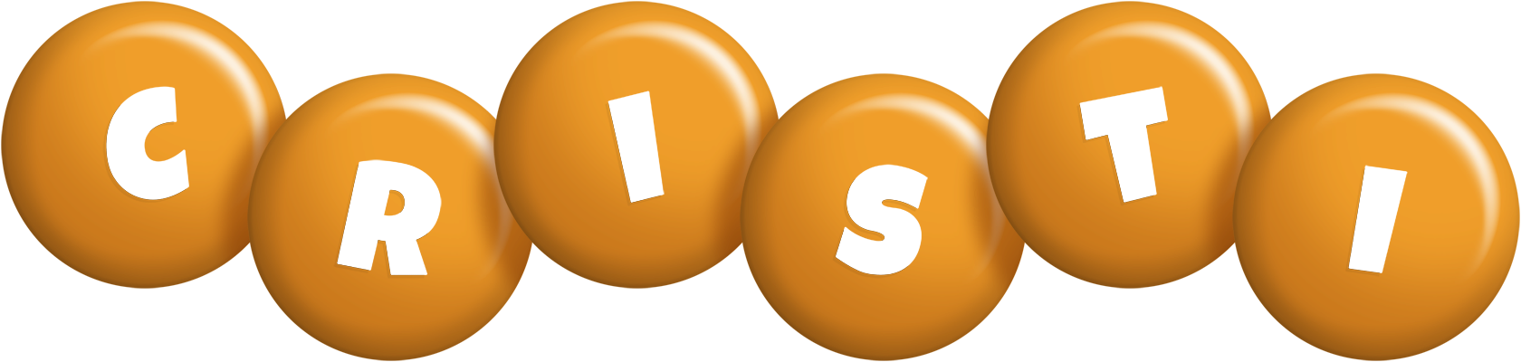 Cristi candy-orange logo