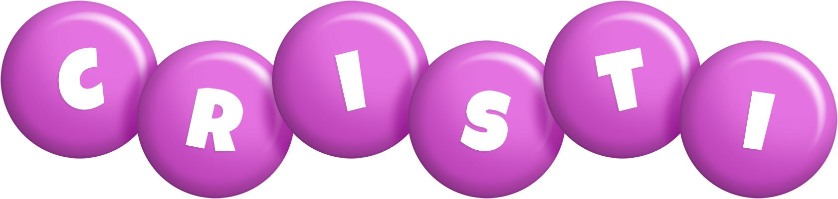 Cristi candy-purple logo