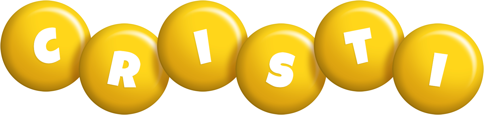 Cristi candy-yellow logo