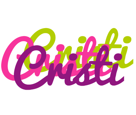 Cristi flowers logo