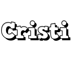 Cristi snowing logo