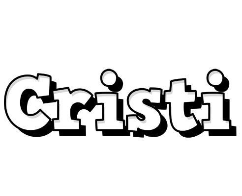 Cristi snowing logo
