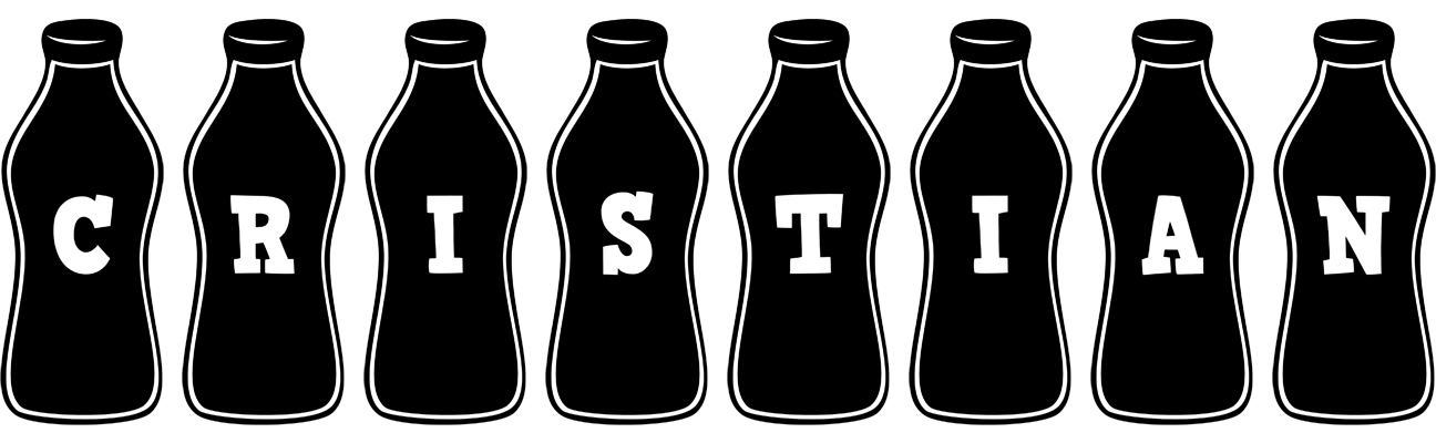 Cristian bottle logo