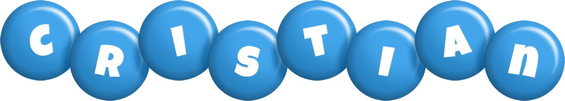 Cristian candy-blue logo