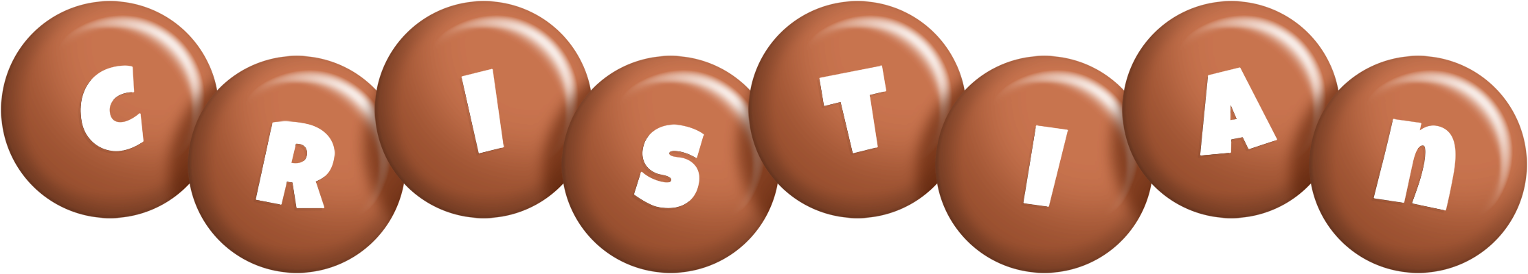 Cristian candy-brown logo
