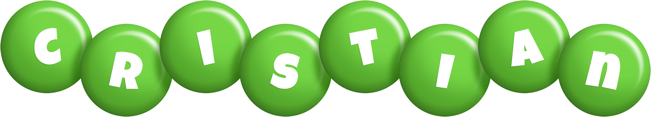 Cristian candy-green logo