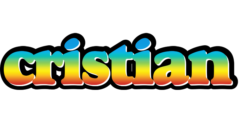 Cristian color logo