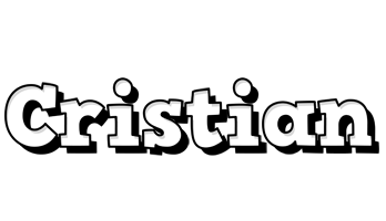 Cristian snowing logo