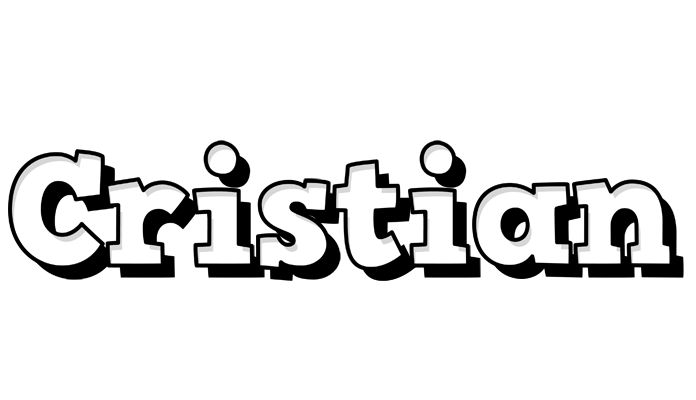 Cristian snowing logo