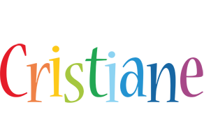 Cristiane birthday logo