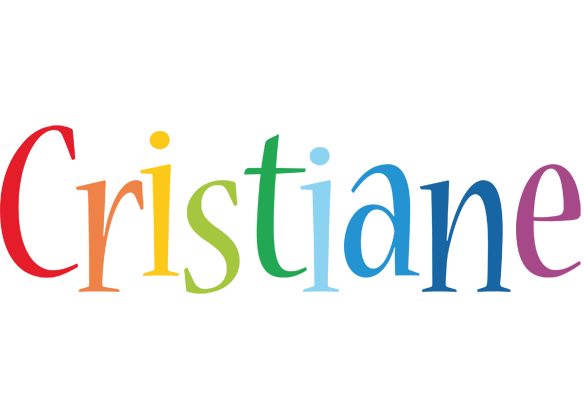 Cristiane birthday logo