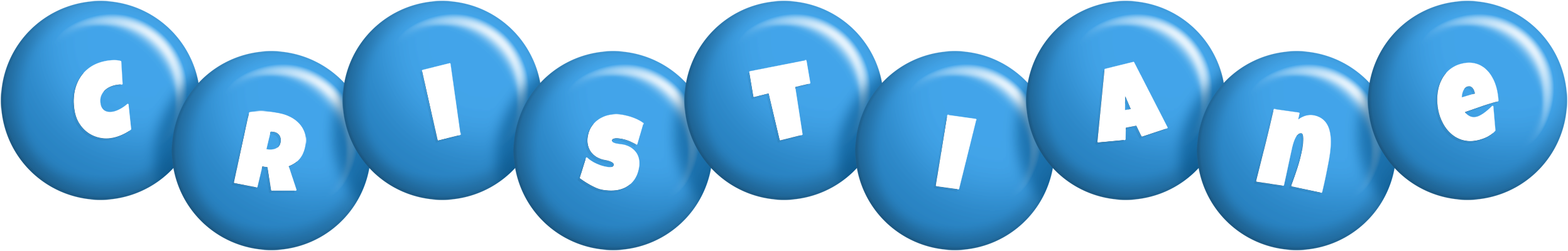Cristiane candy-blue logo