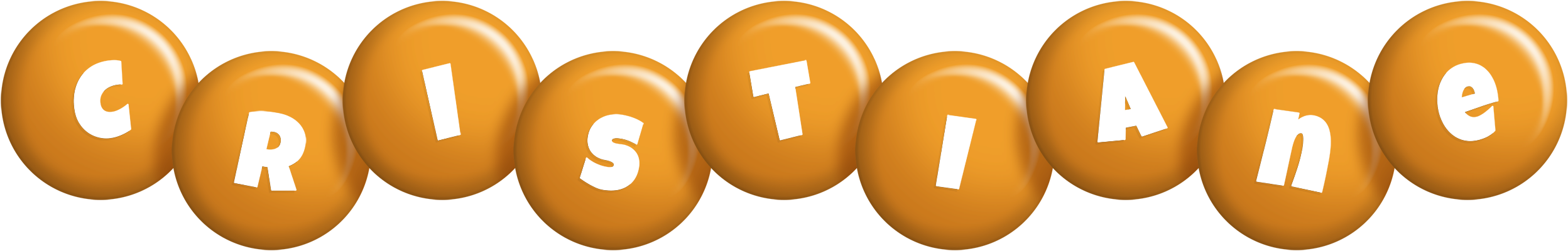 Cristiane candy-orange logo