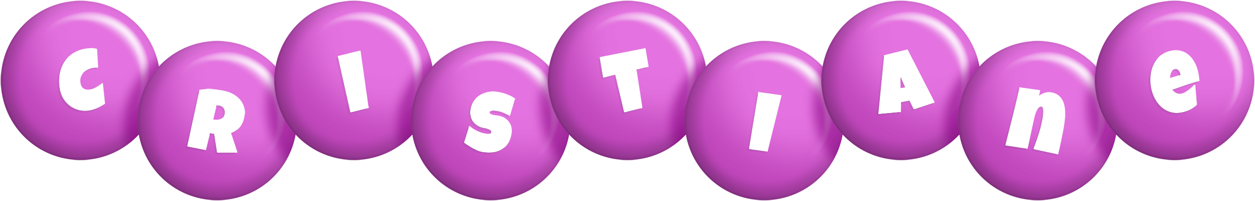 Cristiane candy-purple logo