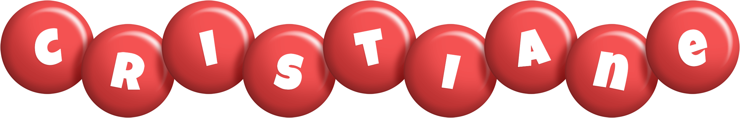 Cristiane candy-red logo