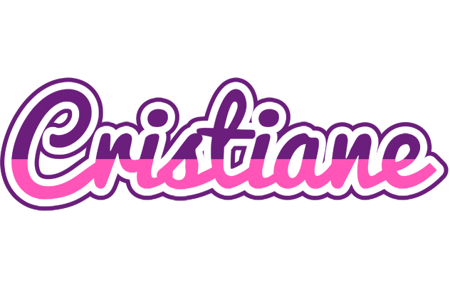 Cristiane cheerful logo