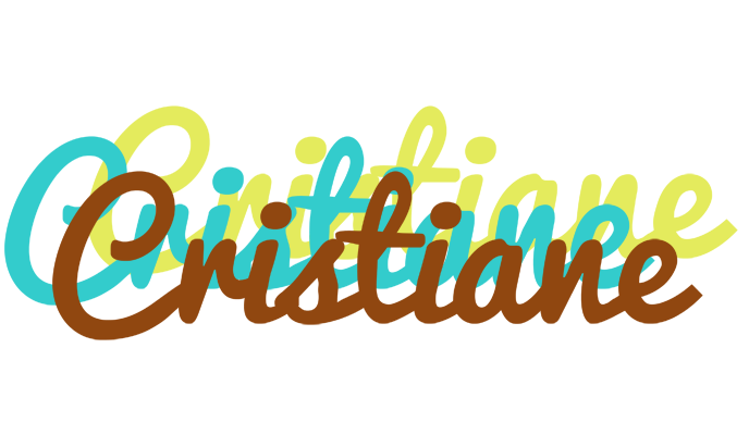 Cristiane cupcake logo
