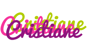 Cristiane flowers logo