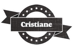 Cristiane grunge logo