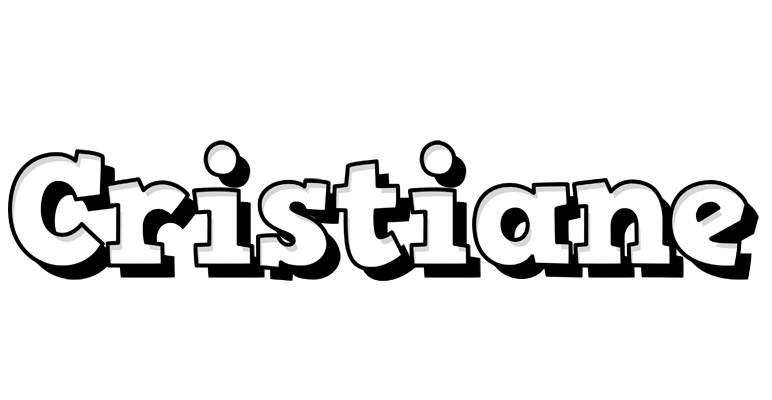 Cristiane snowing logo