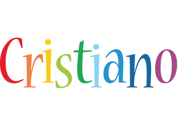 Cristiano birthday logo