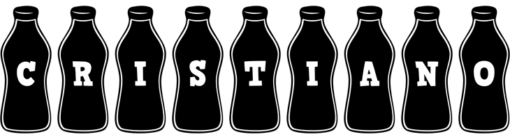 Cristiano bottle logo