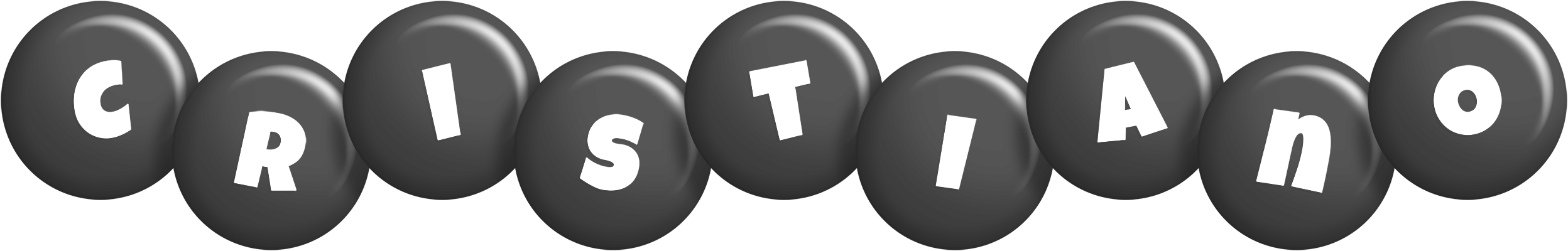 Cristiano candy-black logo