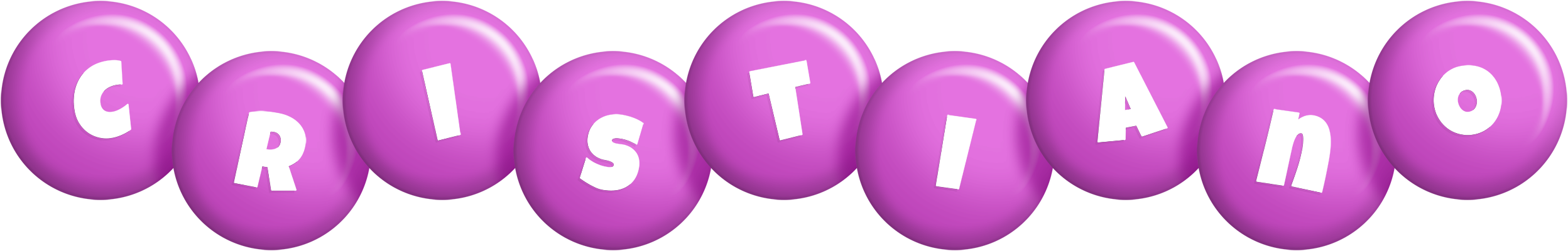 Cristiano candy-purple logo