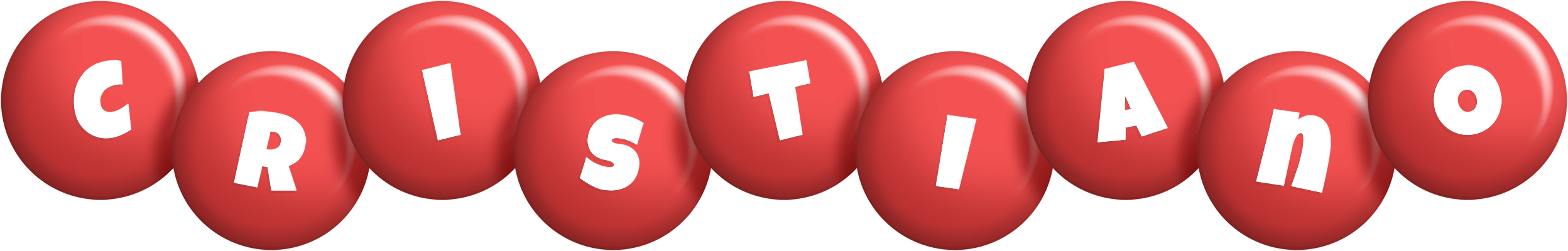 Cristiano candy-red logo