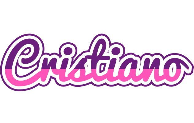 Cristiano cheerful logo