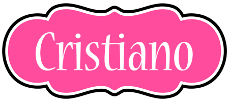 Cristiano invitation logo