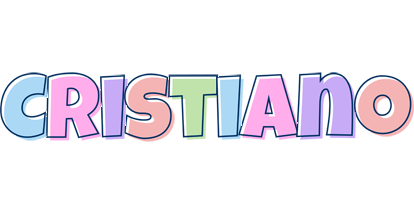 Cristiano pastel logo