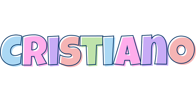 Cristiano pastel logo