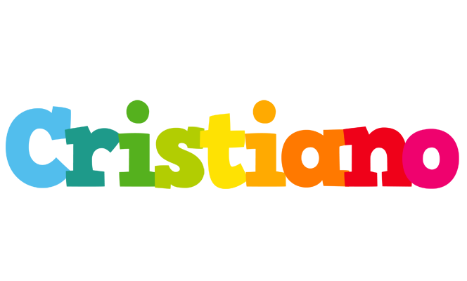 Cristiano rainbows logo