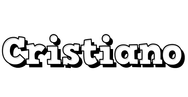 Cristiano snowing logo