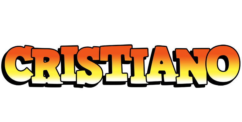 Cristiano sunset logo