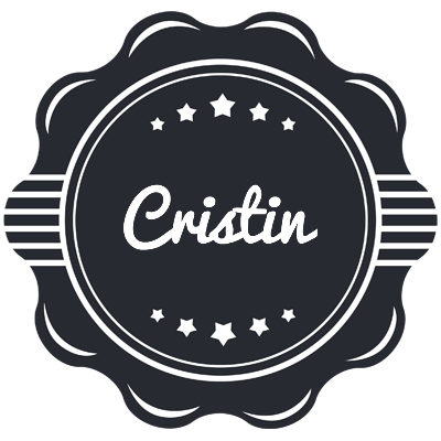 Cristin badge logo
