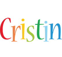 Cristin birthday logo