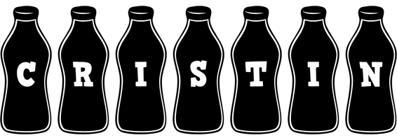 Cristin bottle logo